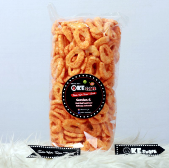 Cemilan Seblak Ring Pedas 250g